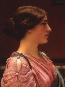 John William Godward A Classical Beauty oil painting